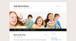 Desktop Screenshot of kidsworld-online.com